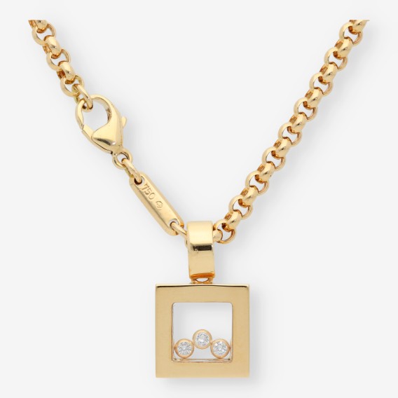 Collar Chopard Happy Diamond oro 18kt