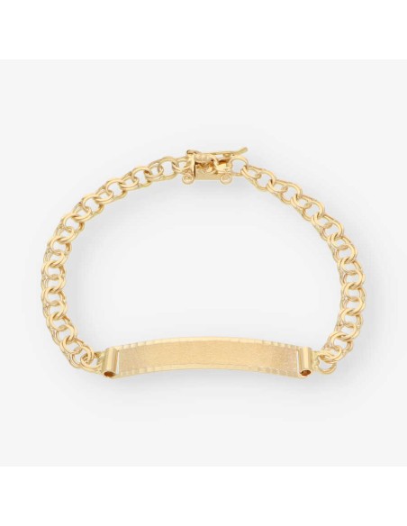 Pulsera nomeolvides en oro 18kt NUEVO