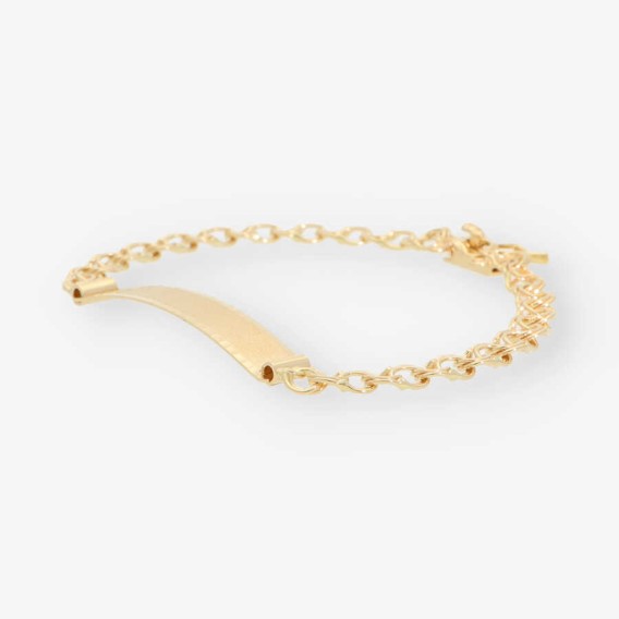 Pulsera nomeolvides en oro 18kt NUEVO