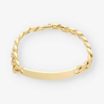 Pulsera nomeolvides en oro 18kt NUEVO