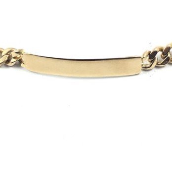 Pulsera Nomeolvides en oro rosa