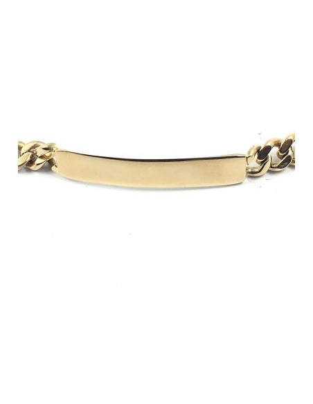 Pulsera Nomeolvides en oro rosa