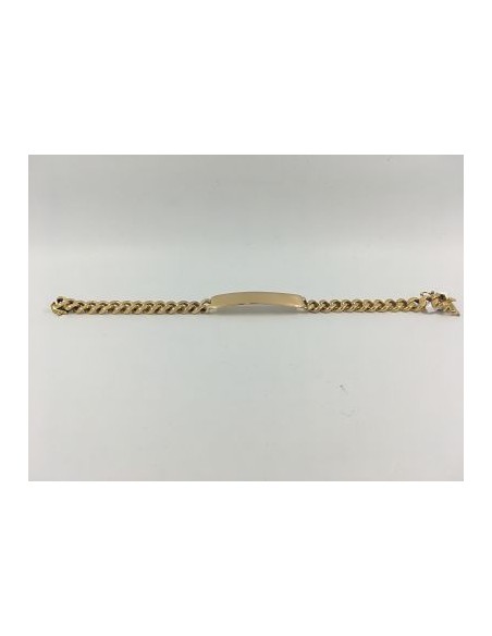 Pulsera Nomeolvides en oro rosa
