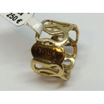 Sortija Tous de oro 2