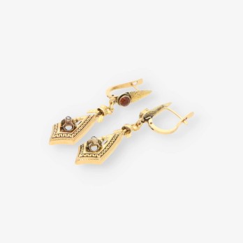 Pendientes vintage en oro 18kt 2