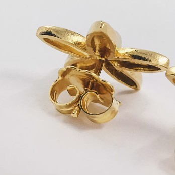Pendientes Tous margarita en oro 18kt 2