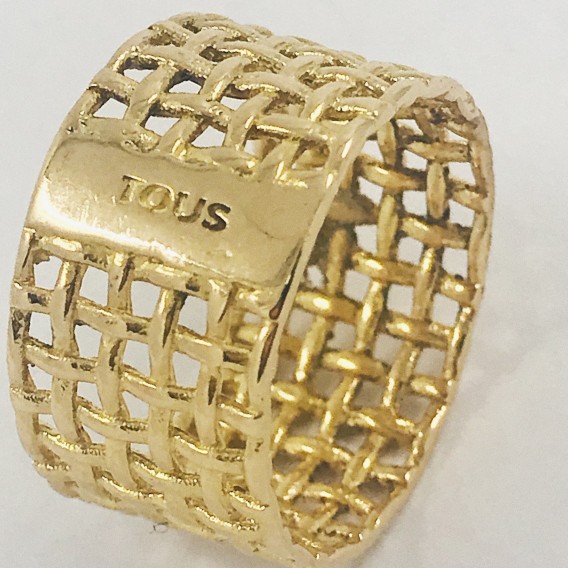 Anillo tous en oro 18 kt.