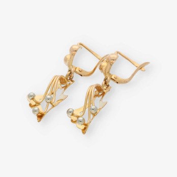 Pendientes en oro 18kt 2