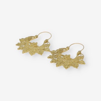 Pendientes largos en oro 18kt 2