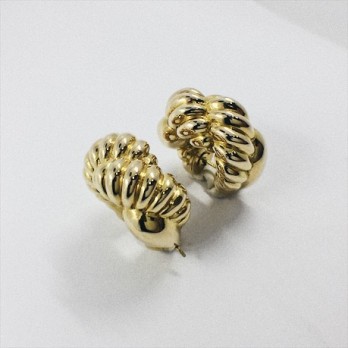 Pendientes Chimento en oro 2