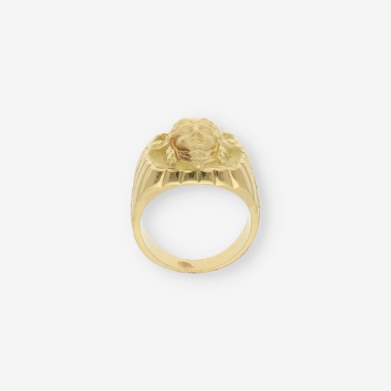 Anillo sello en oro 18kt