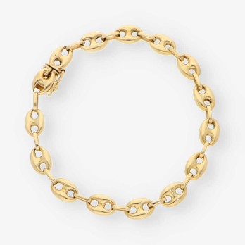 Pulsera de calabrotes en oro 18kt 2