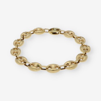 Pulsera de calabrotes en oro 18kt 2
