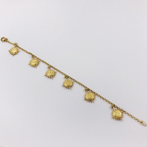 Pulsera sol en oro 18kt.