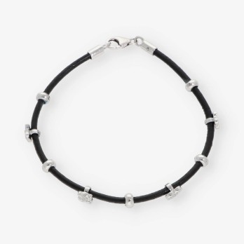 Pulsera tous con brillantes y oro blanco 18kt 2