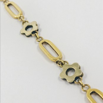 Pulsera con estrellas en oro 18kt. 2