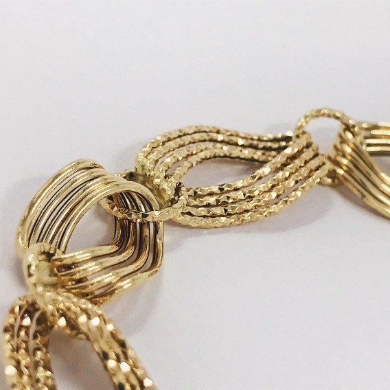 Pulsera en oro 18kt