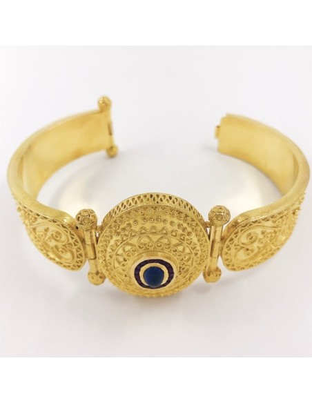 Pulsera esclava en oro 22kt