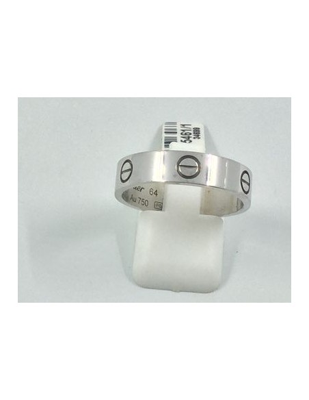 ANILLO ORO BLANCO CARTIER LOVE