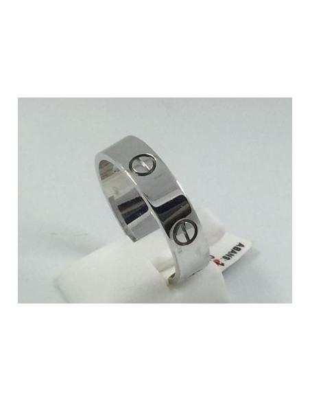 ANILLO ORO BLANCO CARTIER LOVE