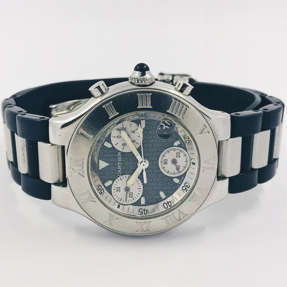 Reloj Cartier 21 Chronoscaph  2424