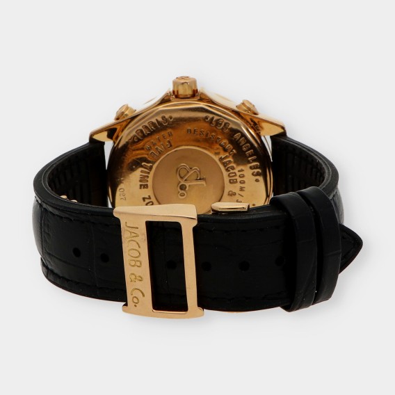 Reloj Jacob & Co. 5 Zonas Horarias con brillantes