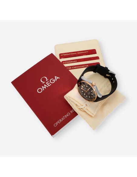 Omega Seamaster Diver 300m 42mm Co-Axial Caja y documentos