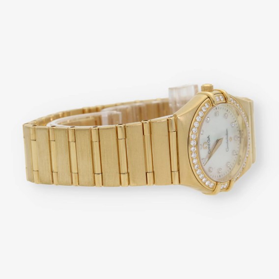 Omega Constellation en oro con brillante