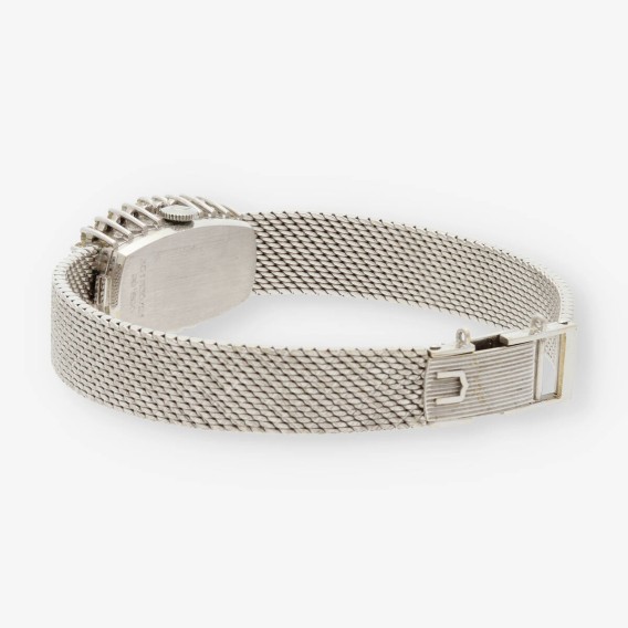 Reloj universal para dama en oro blanco 18kt