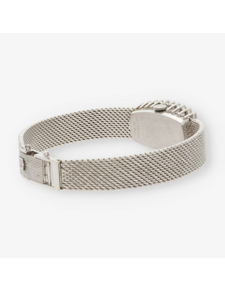 Reloj universal para dama en oro blanco 18kt