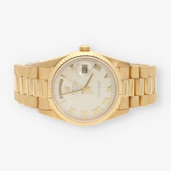 Rolex Day-Date President oro 18k 18238 caja y documento 2