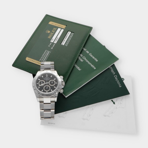 Rolex Daytona acero 116520 con caja y documento