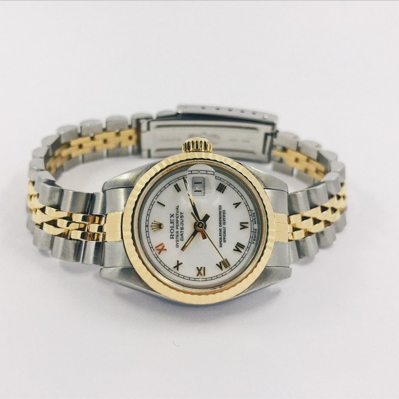 Rolex Datejust de seÃ±ora en acero y oro