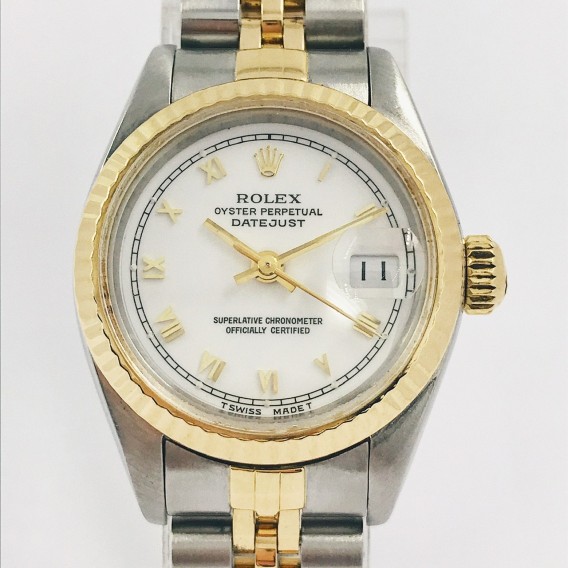 Rolex Datejust de seÃ±ora en acero y oro