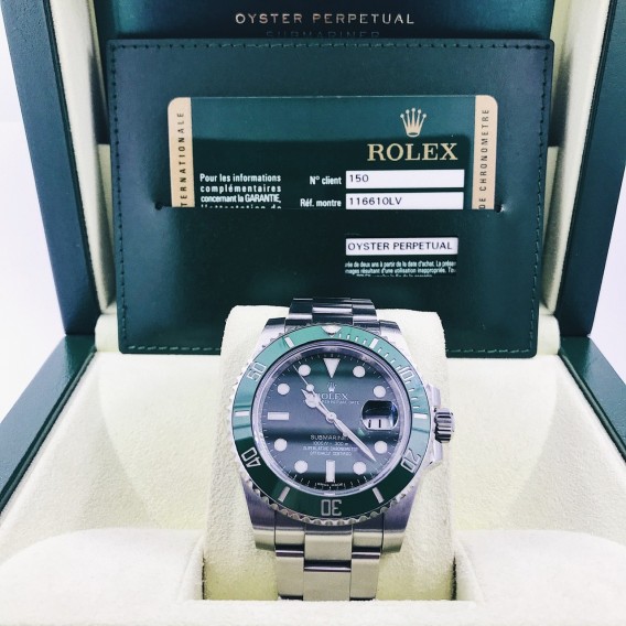 Rolex Submariner Date 116610LV Hulk