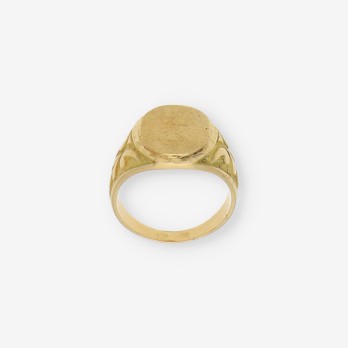 Anillo sello en oro 18kt 2