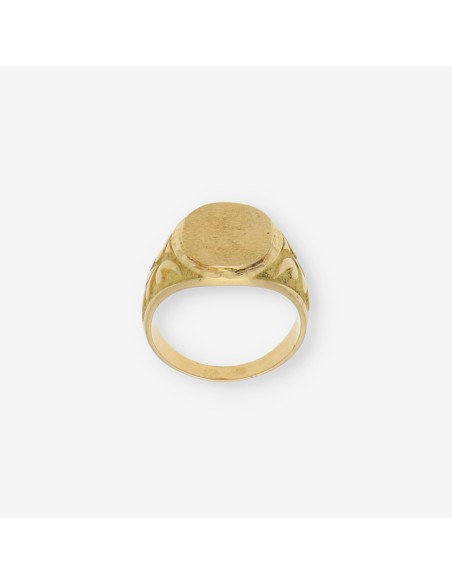Anillo sello en oro 18kt