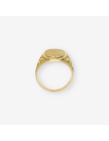 Anillo sello en oro 18kt