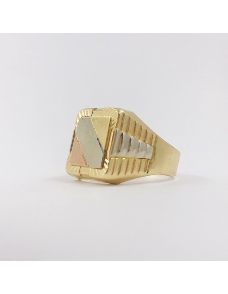 Anillo sello en oro 18kt