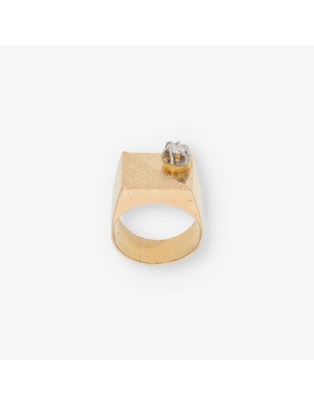 Anillo sello en oro 18kt