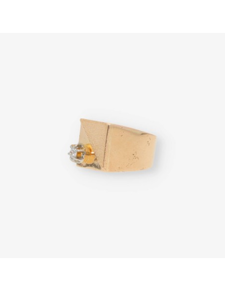 Anillo sello en oro 18kt