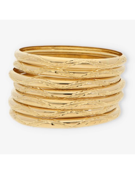 Pulsera semanario en oro 18kt