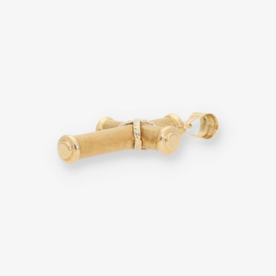 Colgante cruz en oro 18kt