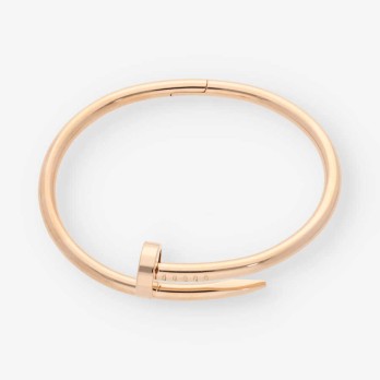 Pulsera cartier Juste un Clou en oro rosa 18kt 2