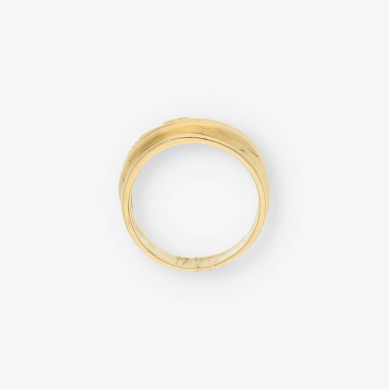 Anillo en oro 18kt y brillantes