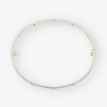 Pulsera cartier Love en oro blanco 18kt 2