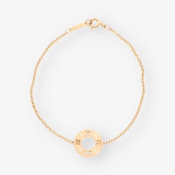 Pulsera Tiffany en oro 18kt y brillantes 2