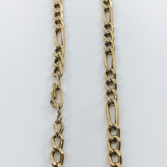 Cadena estilo Cartier en oro 18kt