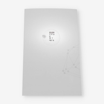 Brillante de 1.17ct con certificado