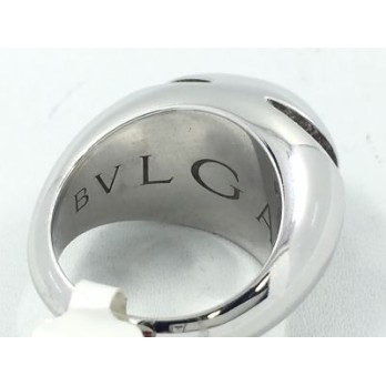Anillo Bulgari en oro blanco y brillantes 2
